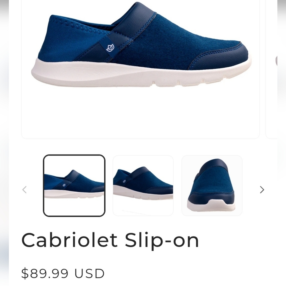 Waco Spenco Revitalign Cabriolet Slip-on Morrocan Blue